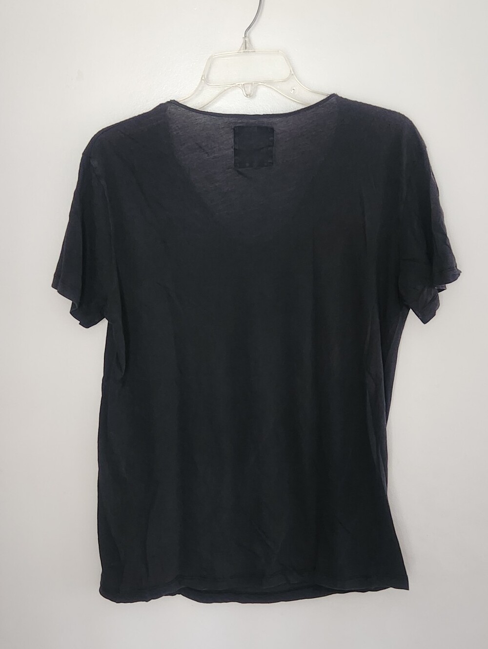 allsaints spitalfields womens Tee T Shirt Size M Retire SS Tonic Scoop Graphics - Picture 3 of 7